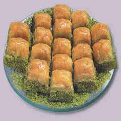 1000 Gr Fıstıklı Baklava - Çıtır Dokulu Lezzet pasta