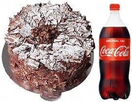 4-6 Kişilik Parça Çikolatalı Pasta Kapınıza pasta