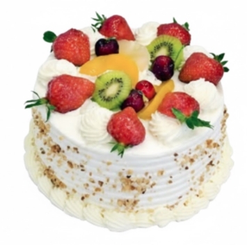 6-9 Kişilik Karışık Meyveli Zengin İçerikli Gurme Pasta pasta