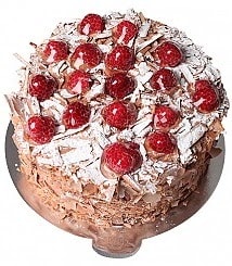 Butik Üretim 6–9 Kişilik Çikolatalı Frambuazlı Yaş Pasta pasta