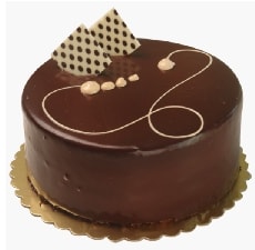 Çikolata Tutkunlarına Özel 2-3 Kişilik Yuvarlak Pasta pasta