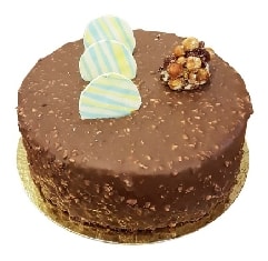 Doğum Günü İçin 2-3 Kişilik Sade Çikolatalı Pasta pasta