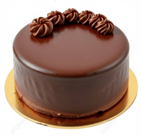 Gurme Çikolatalı 2-3 Kişilik Doğum Günü Pastası pasta
