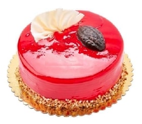 Özenle Hazırlanmış 6–9 Kişilik Sade Klasik Frambuazlı Yaş Pasta pasta